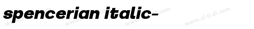 spencerian italic字体转换 spencerian italic字体转换